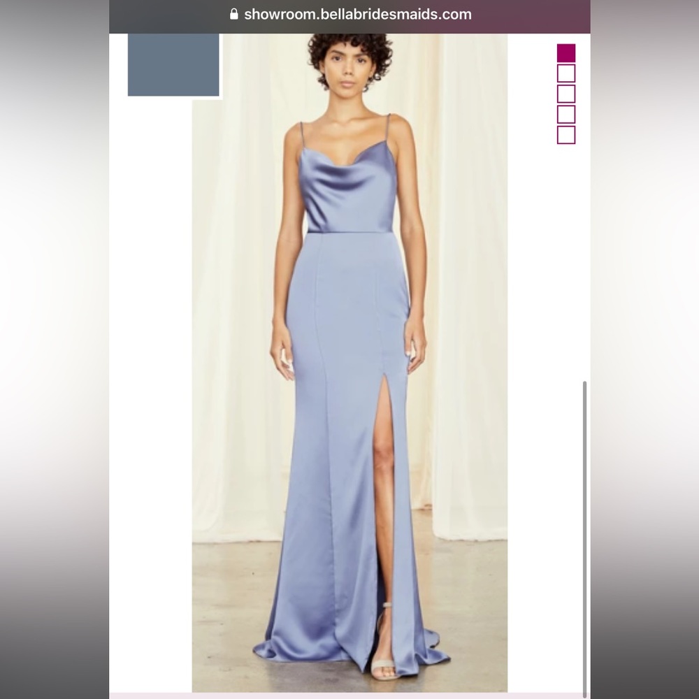 AMSALE Dress - Color: Slate Size:4